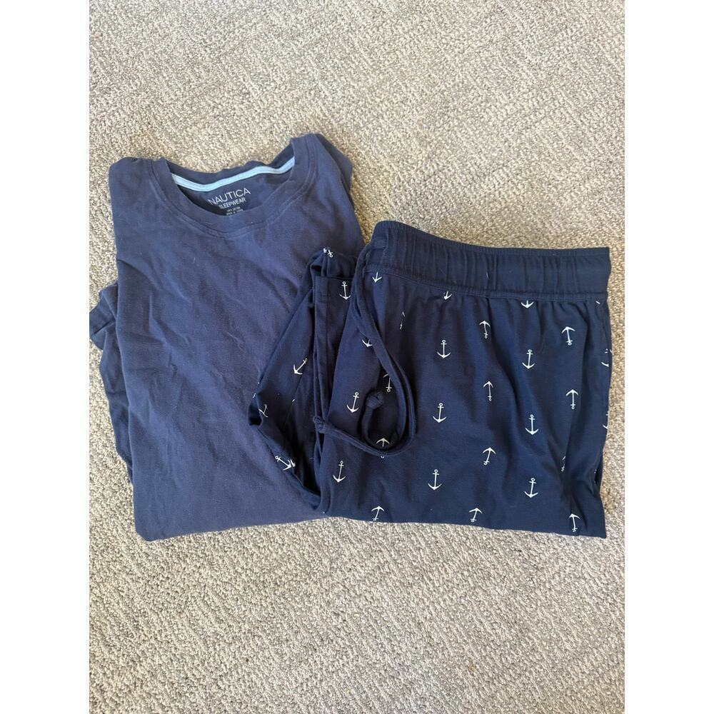 Nautica‎ men’s pajama set top L pants XL